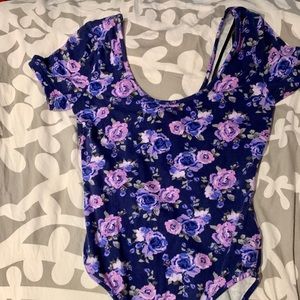 Forever21 Floral Bodysuit